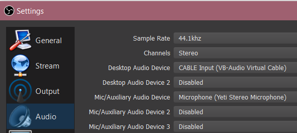 virtual audio obs