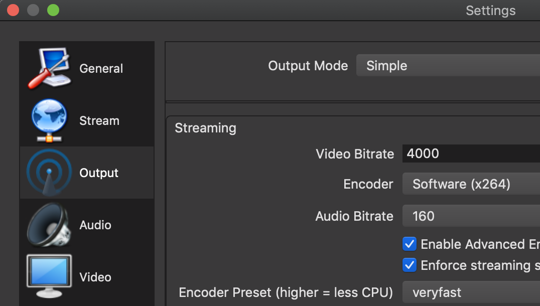 istopmotion configure video resolution